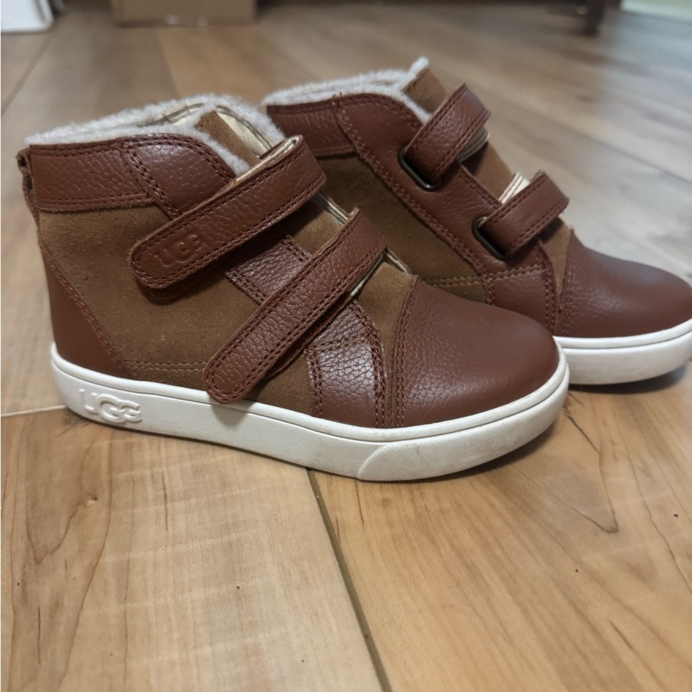 UGG Toddler Boots with Velcro - Size 11